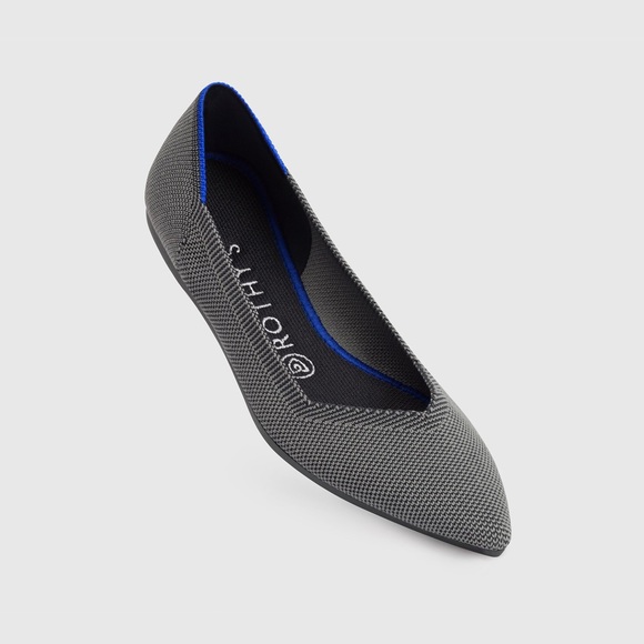 Rothy's Shoes - Rothy’s The Point size 7.5 Cloud Grey Birdseye